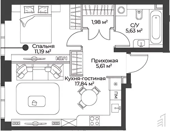 Гранд Фили — планировка 2