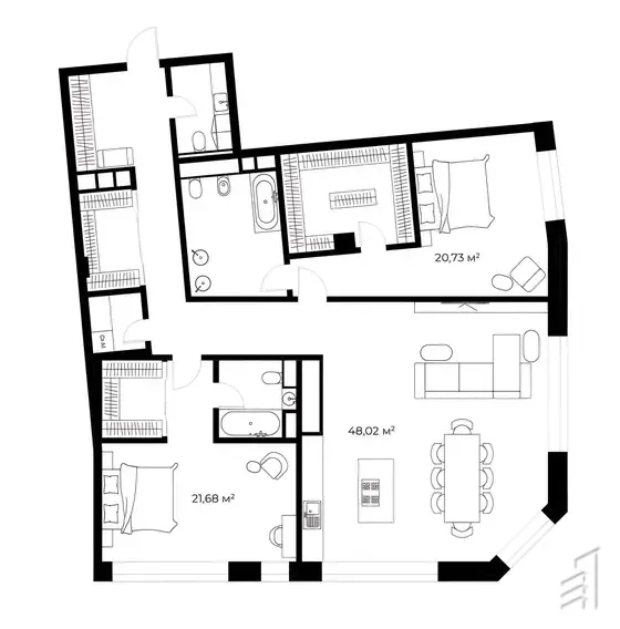 LA BELLE MAISON — планировка 4