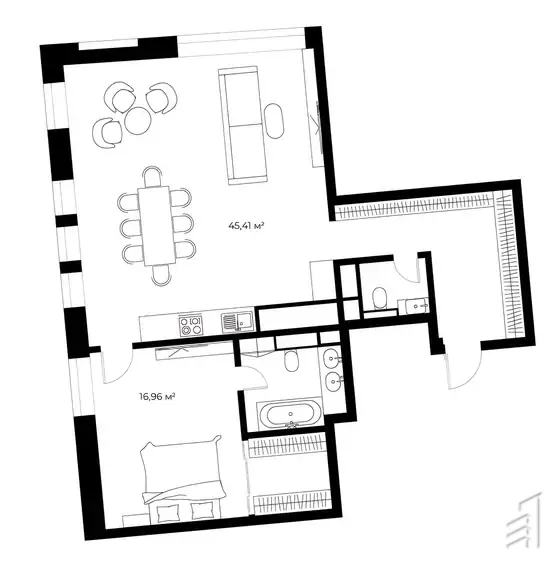 LA BELLE MAISON — планировка 2