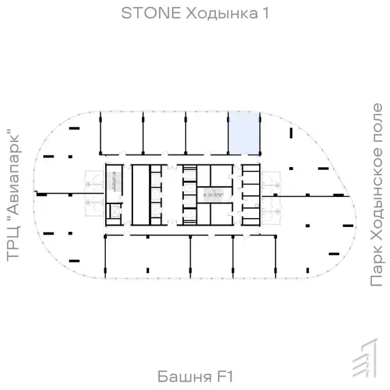 STONE Ходынка 4 — планировка 1