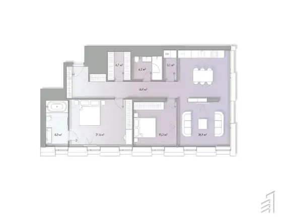Lumin House — планировка 2